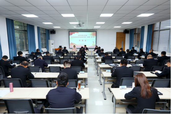 延安市中级人民法院法治文化建设暨 “审判业务能力提升”培训班（第二期）在我校顺利开班